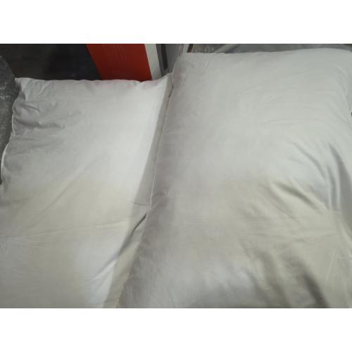 Goose Feathers and Down White Pillows Bed Sleeping Hotel Collection Pillows Set of 2 Queen Size