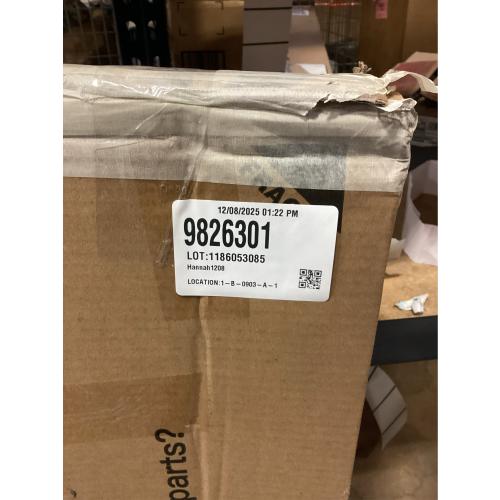 Small Electric Standing Desk - Adjustable Height Bedside Laptop Table with Wheels, Mobile, Portable Rolling Computer Workstation Sit Stand Table for Home Office, Sofa, Couch Use WHITE