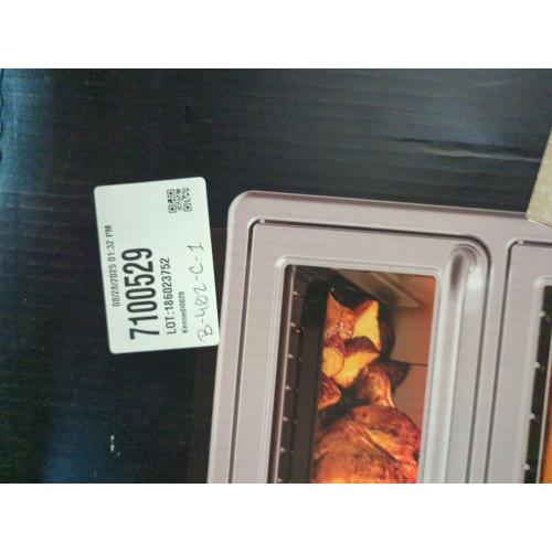 Silver Stainless Steel DoubleUp Oven with Probe Thermometer by bella PRO
