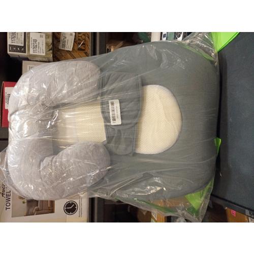 Baby Lounger Pillow for Infant Support Cushion Reflux Breastfeeding Pillow, Bottle Feeding, Tummy Time, Adjustable Baby Wedge Lounger Pillow for Reducing Spit-Up