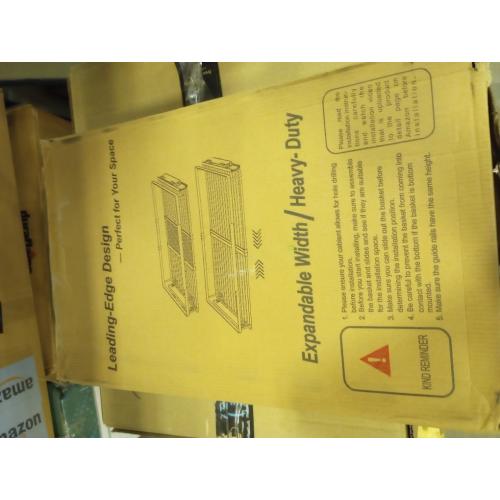 2Pack Expandable Pull Out Cabinet Organizer, 23~39.8W x 22.5D Heavy Duty Slide Out Shelves Adjustable Height Cabinet Pull Out Shelves,Expandable Width Spice Rack Organizer for Kitchen Cabinet