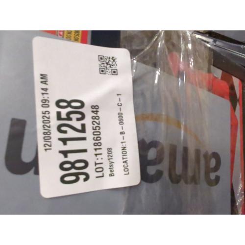 Big Red 20 Ton (40,000 lb) Low Profile Hydraulic Bottle Jack with Carrying Case，Red