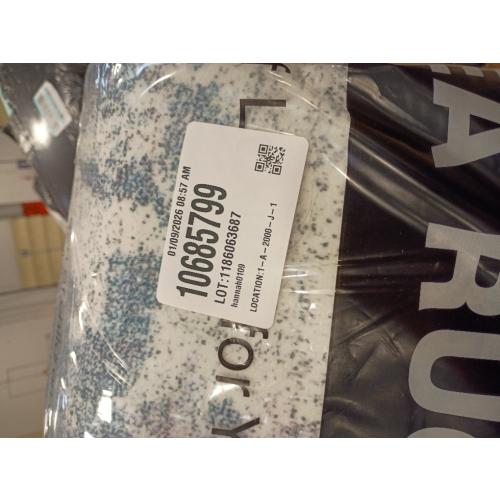 10x14 Area Rugs for Living Room, Non Slip Machine Washable Vintage Rugs, Low Pile Lightweight Large Rug for Bedroom, Dining Room, Home Office Blue