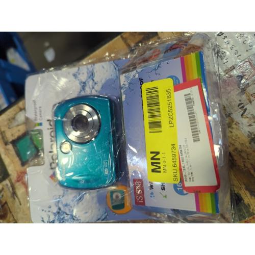 Polaroid IS049 HD Waterproof 16MP Digital Camera, 2.4” LCD Display Portable Handheld Action Waterproof Digital Camera, Teal