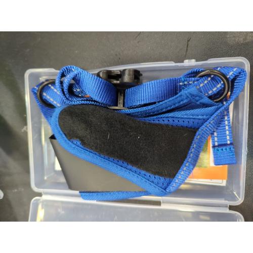 Size XL Blue  Dog Muzzle, Soft No Barking Bite Mesh Muzzles for Large Sized Dogs Anti Chewing, Breathable Muzzle for German Shepherd Labrador/Golden Retriever, etc, Suit for Grooming Vet Allows Panting Drinking