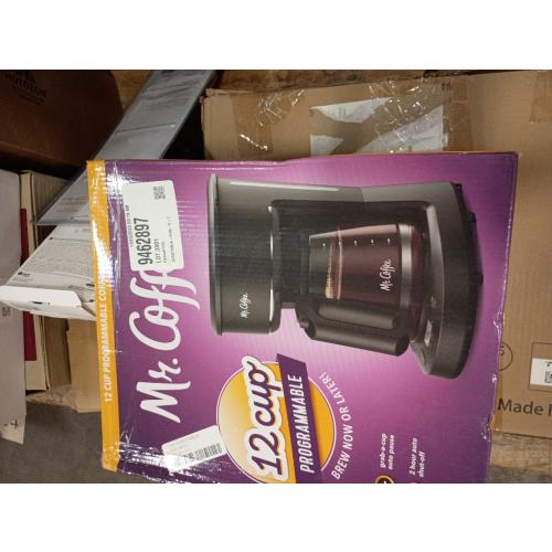 Mr. Coffee® 5-Cup Mini Brew Switch Coffee Maker, Black