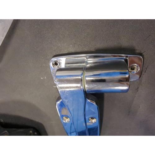 Silver Kason 1245 Reversible Cam-Rise Hinge, 1 to 1/8 Inch Offset, 11245000040