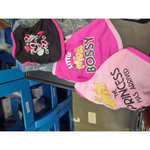 4 Pack Dog Shirts Summer Printed Puppy Clothes Cute Sleeveless Pet T Shirts Dog Clothes for Small Medium Dogs Cats Girl(S)