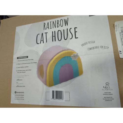 Rainbow Cat House