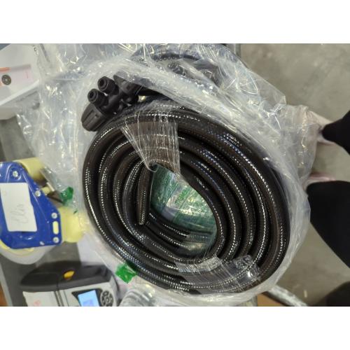 50 FT 1/2 Inch Drip Irrigation Tubing Kit:Premium Garden and Landscape Watering System-Drip Irrigation Hose with 2 Quick Connector 4-Way Connector,2 Quick Connector 6-Way Connector and Tube Cap