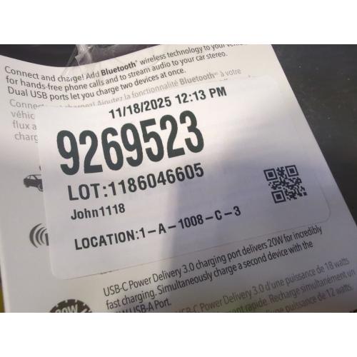 Scosche BTFreq Pro Bluetooth FM Transmitter with Power Delivery Charging