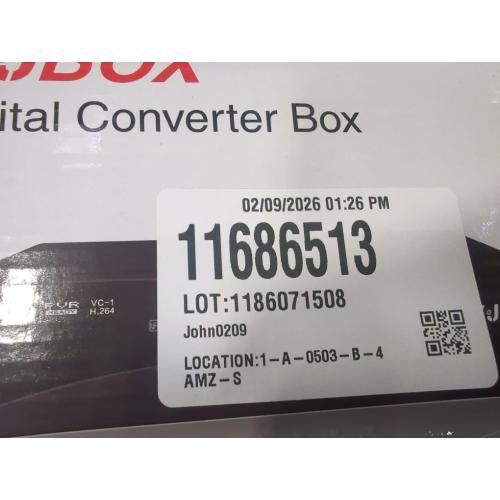 Digital TV Converter Box, ATSC Tv Tuner - ZJBOX for Analog HDTV Live 1080P with Recording&Playback,HDMI Output, Timer Setting TV Tuner Function Digital Channel Free