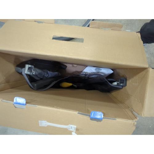 LAREX Baby Swing to Toddler Electric Infant Swing Portable for Newborn Boy Girl, 5 Sway Speeds with Remote Control, 12 Preset Melodies and Bluetooth, 0-6 Months Max 20 Lbs (Gray)