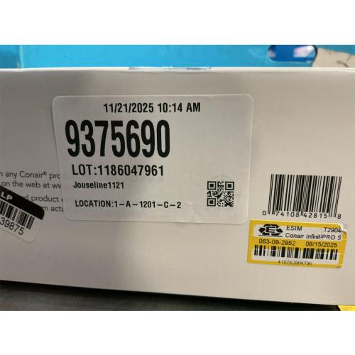 Conair Infinite Pro 1875w Smooth Wrap Ionic Mint Hair Dryer