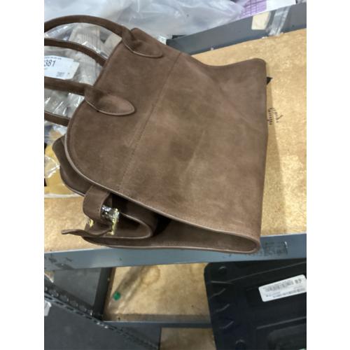 Large Suede Tote Bag For Women,Suede Retro Shoulder Bag,Crossbody Bag Faux Leather Handbag Trendy Work With shoulder strap