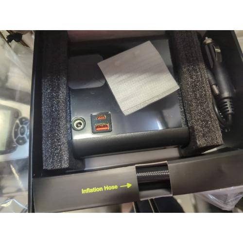 Color Green Anykit Tire Inflator Portable Air Compressor, 150PSI 4X Fast (Dual Cylinder) Inflation Air Pump with Digital Pressure Gauge, 12000mAh Electric Cordless Tire Pump for Truck, Car (Green)