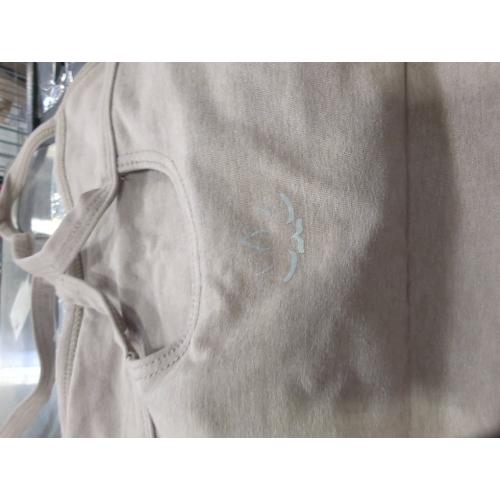 Size large Beyond Yoga Women's Slim Racerback Cropped Tank – Stratum Tech Sports Bra, Ultra Soft UPF 50  Cami Top with Built-in Bra