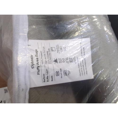 White Shaggy Bunny Fur Rugs for Living Room Washable Furry Area Rugs for Bedroom Nursery Rug 3x5 Teen Room Décor Boho Rug