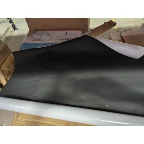 PVC Dance Floor, 6.6x3.9ft, 0.06in Thick, Black/Grey Reversible, Non-Slip, Ballet, Jazz, Hip Hop, Modern Dance, Home, Studio, Gym