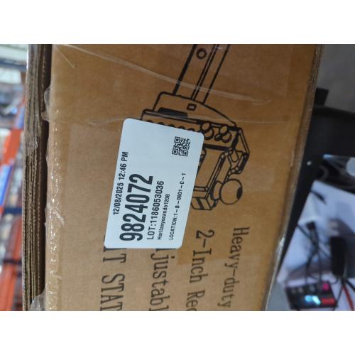 Adjustable Trailer Hitch for 2 Inch Hitches Receiver, Extra Heavy Duty 22,000 LBS Towing Weight, 2'' & 2-5/16'' Tow Dual Ball, 4'' Drop/Rise, Bulletproof Pin Lock, Anti Rust, Anti Rattle, Black