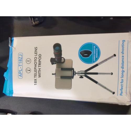 CHILDWEET Telephoto Monocular Lens for Smartphones Cell Phone Lens Kit with Tripod Enhance Imaging Quality for Various Mobile Devices