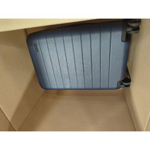 NAVY BLUE Away Carry-On Luggage, Lightweight Hardside Suitcase with Spinner Wheels, 22 Inch Airline Approved, TSA Lock, Navy Blue