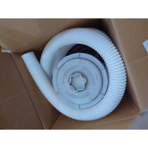 Standard Series Above Ground Pool Filter Pump - 800 GPH Flow Rate | Rapid Circulation & Micro-Debris Filtration, Pool Cartridge Filter Pump System - Keep Water Crystal Clean & Clear - Grey
