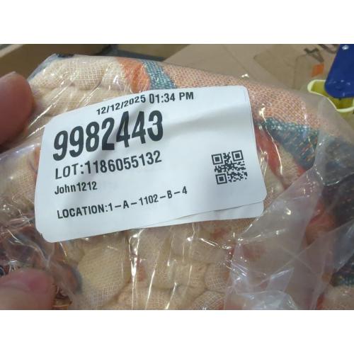 Size 90x98 Color Orange Boho Throw Blanket for Bed 90”x98”, 100% Cotton Woven Blanket for Couch Sofa, Ultra Soft 4-Layer Muslin Quilt with Floral Printed, Farmhouse Bed Blanket/Cover for Living Room Decor