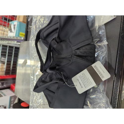 Size 34D SYROKAN High Impact Sports Bras for Women High Support Unlined Underwire Racerback No Uniboob Workout Bra