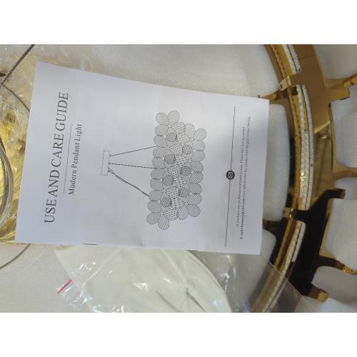 D32’’ Flower Luxury Crystal Modern LED Chandelier Gold Dimmable 3000-6500K Large Contemporary Chandeliers Light with Remote Control for High Ceiling Foyer Living Room Bedroom Entryway