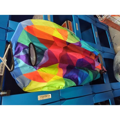 Explore Land Travel Luggage Cover Suitcase Protector Fits 27-30 Inch Case (Geometry, L)