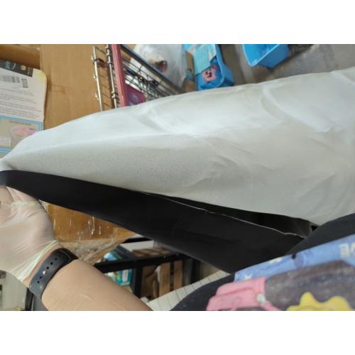 Suede Headliner Fabric Black 98 x 60 Inches with 4mm Thick Foam Backed Headliner Fabric for Car Suede Material Rubber Seam for Automotive auto Trucks Interior Repair