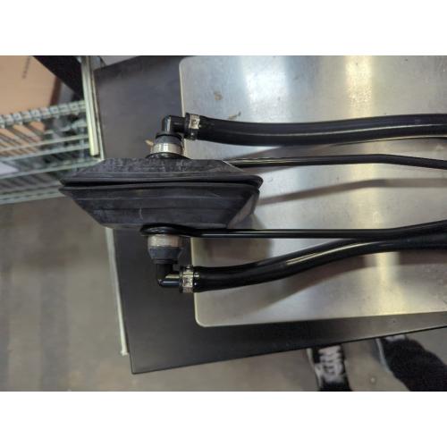Steel Dual Feed Muff Style Heavy Duty Steel Boat Motor Flusher | Use for Antifreeze Winterization or Common Water Flush | 5/8 Inch Standard Garden Hose Connection