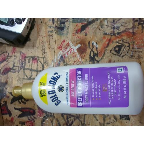Customer reviews for Gold Bond Age Renew Crepe Corrector Hand, Face and Body Lotion Cream for Tighter Skin, 14 oz, As Seen on TikTok | Walmart.com