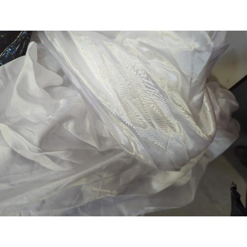 Stretch Velvet Fabric for Costumes and Crafting by The Yard (White,1 Yard)