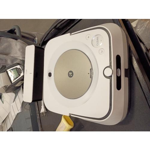 iRobot Braava Jet M6 (6110) Ultimate Robot Mop- Wi-Fi Connected, Precision Jet Spray, Smart Mapping, Works with Alexa, Ideal for Multiple Rooms, Recharges and Resumes, White