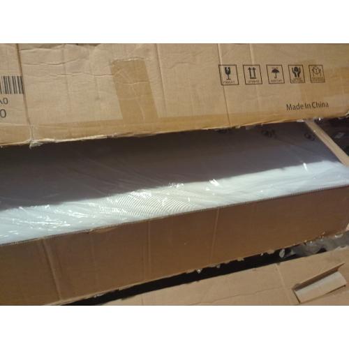 Size King Color White Belo Upholstered Platform Bed