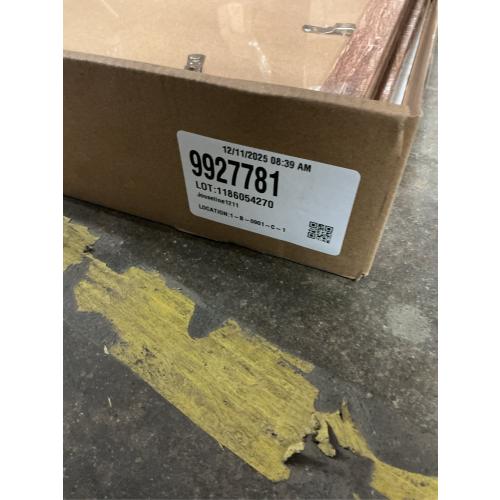 iRahmen 11x14 Picture Frame Set of 4 with Tempered Glass, Rustic Brown Frame Display 8x10 Pictures with Mat or 11 x 14 Without Mat, Wooden Photo Frames for Wall Mounting