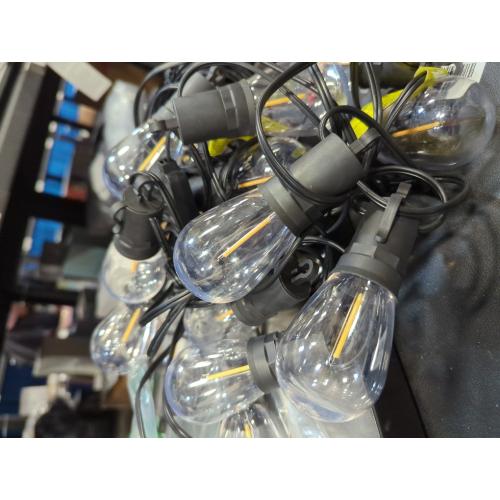 Outdoor String Lights Led Decorative Lamp for Garden Parties Shatterproof Bulbs for Christmas Camping and Festive Events