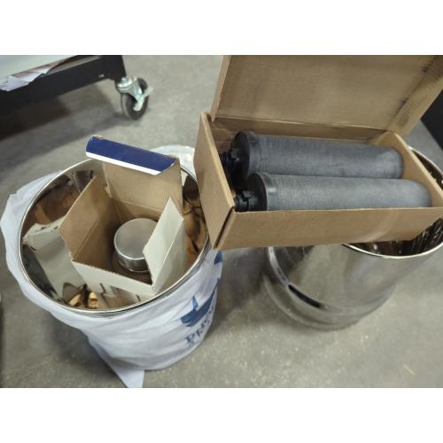 2.25 G | Gravity Water Filter | NSF Certified | AISI 304 Stainless Steel Countertop Water Filter | 2 Carbon Filters | Steel Spigot | Manual Install | No Electricity or Plumbing Required | Portable