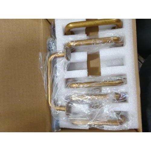 Goo-Ki 6 Pack 3'' Center to Center Antique Brass Cabinet Bar Pulls Vintage Drawer Handles Closet Classic Retro Home Kitchen Improvement Hardware