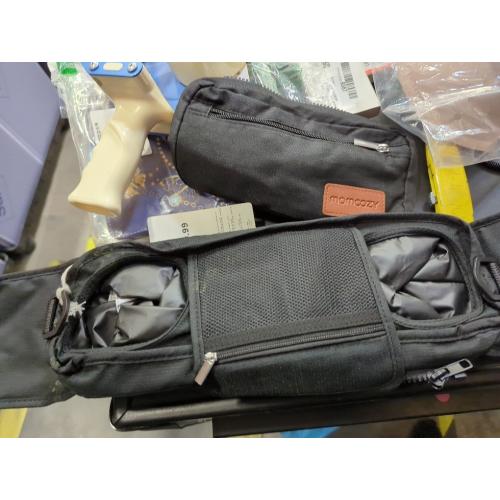 MOMCOZY White Elephant Gifts for Adults Christmas Stocking Stuffers: Guiseapue Universal Stroller Organizer with Cup Holder, Stroller Caddy with Shoulder Strap, Baby Accessories Fit Uppababy, Baby Jogger