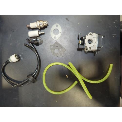 Carburetor kit Compatible with Black Max Ryobi BM25TEC Trimmer BM254BV SC254BV Blower