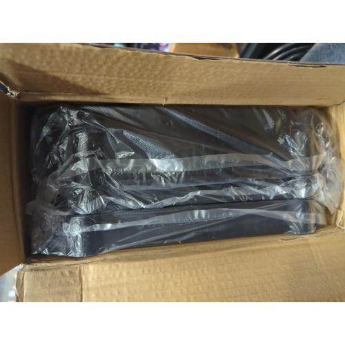Black Calmootey 3-Tier Rolling Utility Cart with Drawer,Multifunctional Storage Organizer with Plastic Shelf & Metal Wheels,Storage Cart for Kitchen,Bathroom,Living Room,Office,Black