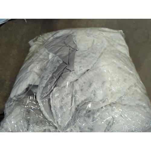 Dwell Studio Full/Queen 3pc Comforter Set White Faux Fur