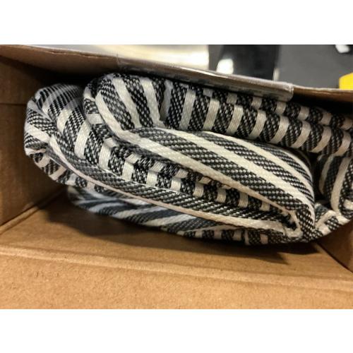 BALORAY Lunch Bag for Women Men Insulated Lunch Box for Adult Reusable Lunch Tote Bag for Work, Picnic or Travel(Black White Stripes)