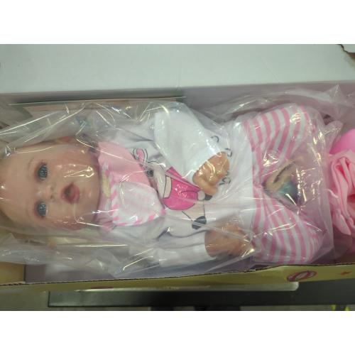 BABESIDE Drink and Wet Reborn Baby Dolls Girl – 20 Inch Adoreable Realistic Silicone Baby Doll, Can Drink Water and Pee, Poseable, Gift Set with Accessories for Girls Age 3  Pretend Play & Collection