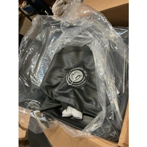 XXL Ice Bath Tub for Athletes, Compatible with Water Chillers, 186-Gallon Inflatable Cold Plunge Tub with Insulated Lid, Step, Thermometer, Water-Absorbent Mat, Portable for Outdoor & Indoor Recovery