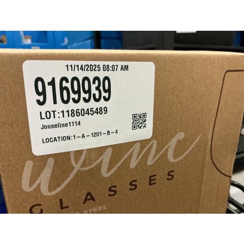 Gusto Nostro Stainless Steel Wine Glass - 18 oz - Unbreakable Rose Gold Wine Glasses for Travel, Camping and Pool - Fancy, Unique and Cool Portable Metal Wine Glass for Outdoor, Picnics (Set of 4)