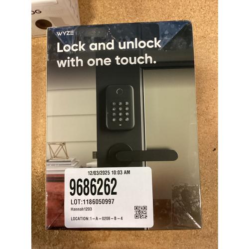 Smart Lock, Fingerprint Keyless Entry, Bluetooth Deadbolt Replacement, In-App Monitoring and Scheduled Access